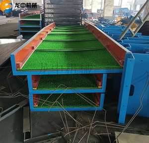 Separador De Gravidade Portátil Carpete De Ouro Sluice Box Rio Pequeno Mineração De Ouro Carpete Máquina De Lavar Roupa Caixa De Alta Recuperação De Ouro Sluice Box - Product Image 1