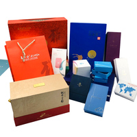 Emballage de boîte en papier pour horloge murale recyclable petite boîte en papier à dessus ouvert boîtes en papier de luxe en gros emballage
