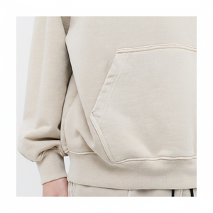 Sudadera con Capucha Personalizada para Hombre, Estilo Casual, Hombros Caídos, Tejido Grueso, 100% Algodón, Forro Polar Transpirable, Sudadera con Capucha para Invierno - Product Image 1