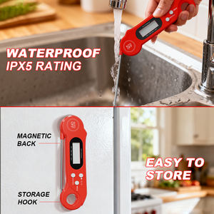 Amostra grátis Acessórios de cozinha Leitura rápida <span class=keywords><strong>Digital</strong></span> Meat Cooking Termômetro com dobrável Probe Grill Termômetro - Product Image 4