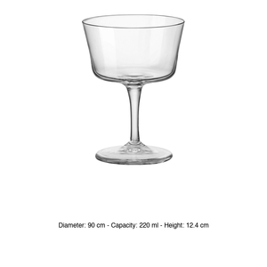 Verre à cocktail Fizz Bartender 22 cl H 12,4 cm Ø 9 cm Bormioli Rocco - Product Image 3