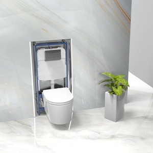 Hotel baño inodoro <span class=keywords><strong>cisterna</strong></span> oculta ahorro <span class=keywords><strong>de</strong></span> espacio doble descarga <span class=keywords><strong>cisterna</strong></span> incorporada - Product Image 4