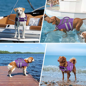 Chaleco <span class=keywords><strong>salvavidas</strong></span> <span class=keywords><strong>para</strong></span> perro <span class=keywords><strong>salvavidas</strong></span> con estampado de tiburón ajustable ligero personalizado impermeable verano/invierno estilo clásico <span class=keywords><strong>para</strong></span> <span class=keywords><strong>perros</strong></span> - Product Image 5