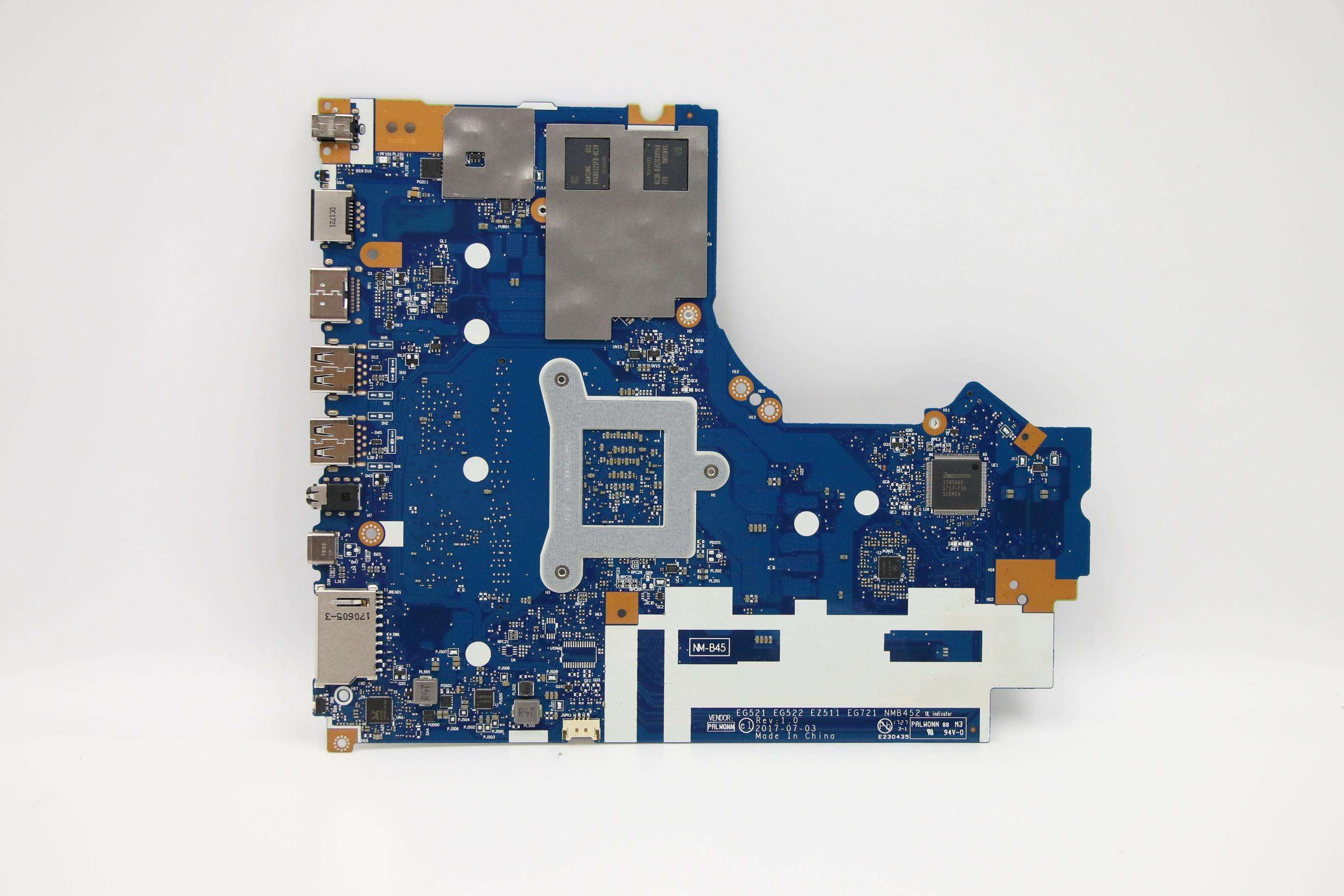 5B20Q15647 Laptop Motherboard for Lenovo Ideapad 520-15IKB 320-15IKB  I5-8250U CPU 4GB RAM DDR4 4G GPU NM-B452 100% Tested - Main Image