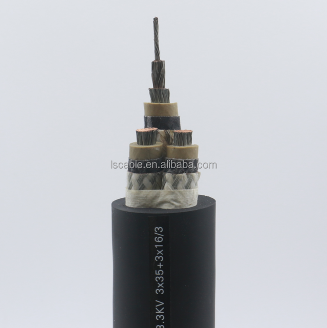 Fire Retardant XLPE Insulated PVC Jacketed Oxygen-free Copper Core High Conductivity High Voltage Electrical Wire Power Cable