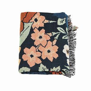2-in-1 dicke Korallenfleece-Kissen-Decke, tragbare Bürodecke, tragbare Heimdecke mit Ärmeln - Product Image 2