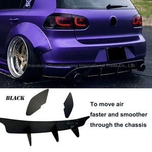 SQS OEM/ODM, personalización de fábrica de alta calidad, divisor de difusor trasero negro brillante ABS para VW Volkswagen <span class=keywords><strong>Golf</strong></span> MK6 <span class=keywords><strong>GTI</strong></span> - Product Image 6