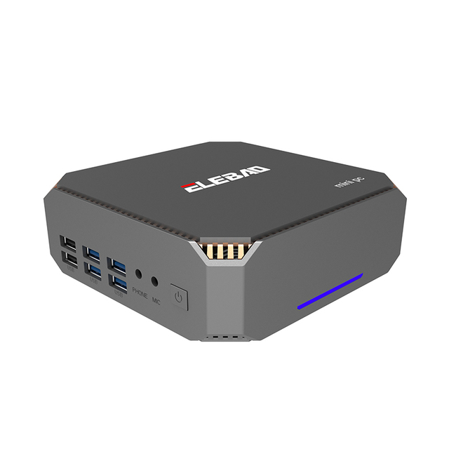 Elebao CK2 Cheap Mini Pc Price Intel Mini Pc Ck2 with 4k Resolution Portable Computer Study Gaming Gamer for Fun Education