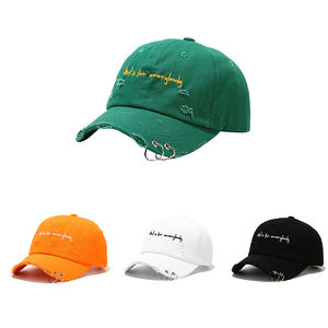 Gorro de Béisbol de Alta Calidad de 5 Paneles, Diseño de Lujo, Letras Desgastadas, Algodón Vintage para Hombre, Logotipo Personalizado, Bordado 3D - Product Image 2