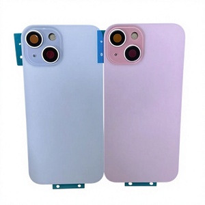 กระจกหลัง OEM สำหรับ iPhone 15 15 Plus พร้อมเลนส์กล้องและระบบชาร์จไร้สาย NFC สำหรับเคสมือถือ - Product Image 4