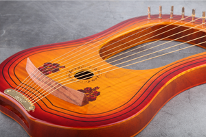 Gecko GK-10MC đàn hạc Chất lượng cao làm bằng tay 10 dây cổ Hy Lạp Canada Maple gỗ đàn hạc - Product Image 5