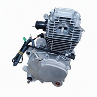 Conjunto de Motor de Motocicleta de 300cc, Refrigerado por Aire, de un Solo Cilindro, para Motos Todoterreno de Doble Propósito