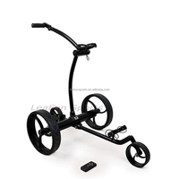 Libérez la précision et la commodité Le chariot de golf télécommandé avec suivi intelligent et roues absorbant les chocs