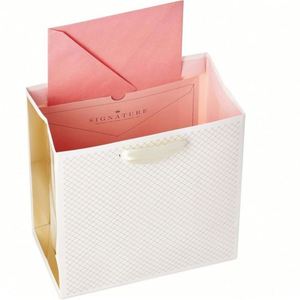 High Quality Low Moq Custom Logo Hard Gift Paper Bag with Ribbon Low MOQ Paper Packaging for <b>Shopping</b> Bags - Product Image 5