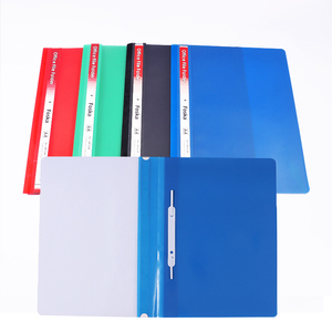Foska meilleur prix A4 FC taille affaires bleu rouge noir vert bureau stationnaire PP plastique robuste dossiers avec attache - Product Image 1