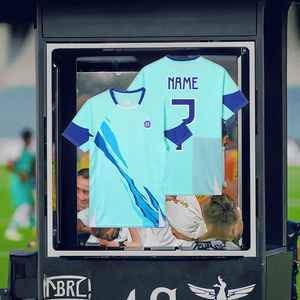 Jersey sepak bola anak kustom desain butik, Jersey sepak bola modis dengan cetakan nama setelan musim dingin untuk anak muda - Product Image 6