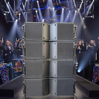 Speaker Line Array Profesional Double 8 Inch, Sistem Line Array K208 Pasif 2 Way, Box Speaker Line Array