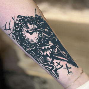 <span class=keywords><strong>Tatouage</strong></span> temporaire de style gothique, <span class=keywords><strong>tatouage</strong></span> semi-permanent, imperméable, résistant à la transpiration, dure 2 semaines, <span class=keywords><strong>tatouage</strong></span> pour bras et jambes - Product Image 3