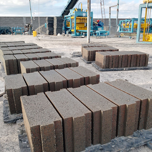 QT4-15B thủy lực tự động rỗng bê tông gạch khối Máy làm paver soild lồng vào nhau Máy làm gạch - Product Image 5