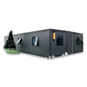 Maisons conteneurs maritimes modulaires préfabriquées de luxe sur mesure de 20 et 40 pieds, 2 ou 3 chambres, pour bureaux et maisons miniatures - Product Image 2