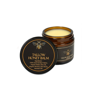 Baume au suif et au <span class=keywords><strong>miel</strong></span> bio, beurre corporel naturel hydratant, crème visage anti-âge, revitalisant nourrissant <span class=keywords><strong>pour</strong></span> tous types de <span class=keywords><strong>peau</strong></span> - Product Image 4