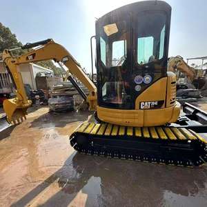 Excavatrice sur chenilles hydraulique Carter 304 de marque japonaise d'occasion, modèle 2024, 4T, 90% NEUF, moteur, pompe, boîte de vitesses, peinture d'origine - Product Image 2