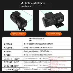 Comedero para Peces de Acuario de Plástico Jiebao, Inteligente, de Gran Capacidad, Automático, con Temporizador, para Peces Ornamentales, Serie <span class=keywords><strong>NFD</strong></span>, Guangdong - Product Image 5