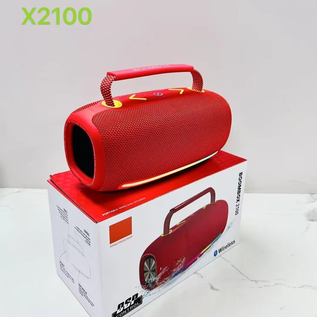 Portable Handle Outdoor Sound System BOOMBOX2100 Dynamic RGB Stream Light Clear Treble Rich Bass Splashproof Party Music Player · image 6