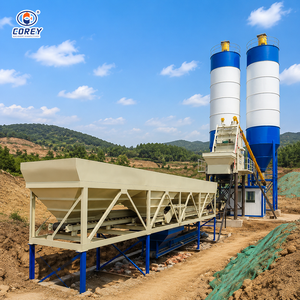 Estación de Dosificación de Concreto HZS50 Totalmente Automática, Mezcladora de Cemento con Control de Pesaje para Ingeniería en Sitio - Product Image 2