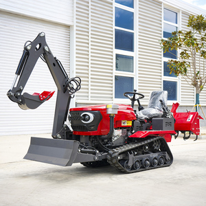 Mini-tracteur à chenilles, motoculteur rotatif, mini-tracteur agricole 35-100 CV avec dispositif de creusement - Product Image 1