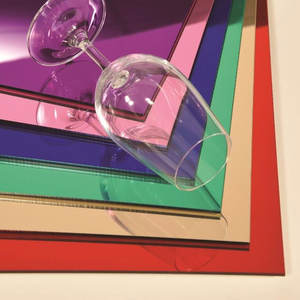 Lastra Specchio Acrilico Argento Moderno ed Economico 2440*1220, 3mm 4mm 5mm, Resistente ai Raggi UV e Ignifugo, Decorazione Quadrata Flottante - Product Image 4