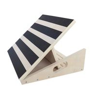 Szyt — planche inclinante en bois, planche de sport professionnelle avec inclinaison réglable, civière de mollet