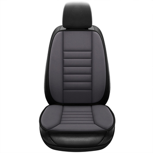Housses de siège de voiture universelles toutes saisons en cuir, 2 pièces, respirantes et ventilées, coussins de siège chauds pour l'hiver, accessoires intérieurs - Product Image 5