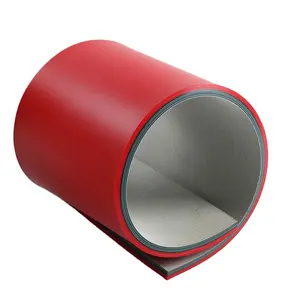 Sản phẩm cao su tùy chỉnh băng tải 4ply Đỏ PVC Băng tải