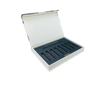 Coffret Cadeau de Luxe pour Parfum : Mini Flacons de Parfum (3 ml, 5 ml, 10 ml) avec Boîte Coulissante et Vaporisateur