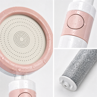 Pommeau de douche haute pression ABS avec boîte à arômes et filtre en coton PP, accessoire de robinet de salle de bain économe en eau pour hôtels