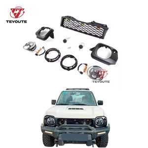 Nouveaux accessoires automobiles : Pare-chocs avant avec phares et kits de carrosserie compatibles <span class=keywords><strong>SUZUKI</strong></span> <span class=keywords><strong>Jimny</strong></span> 2007-2011 - Product Image 4