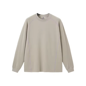 เสื้อยืดแขนยาว QUICKSHOW-xTencel Activewear Modal Spandex ผ้าสองชั้น เย็บแบบกลับด้าน ทรงแร็กแลน สำหรับเล่นกีฬา - Product Image 1