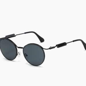 Lunettes de soleil rétro <span class=keywords><strong>steampunk</strong></span> transfrontalières UV400 à monture intégrale, sensation haut de gamme, idéales pour la conduite et la photographie de rue, très tendance - Product Image 4