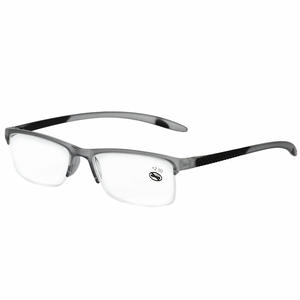 <span class=keywords><strong>Gafas</strong></span> de lectura de media llanta, lupa para mujeres y hombres, lentes ligeros para <span class=keywords><strong>presbicia</strong></span>, <span class=keywords><strong>gafas</strong></span> transparentes + 1,0 1,25 1,5 1,75 2,0 2,5 a 2,75 - Product Image 1