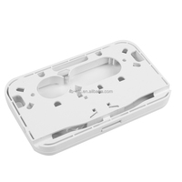 Toma de corriente de pared de fibra óptica SC, caja de terminación óptica de plástico, placa facial Nap, 1 núcleo