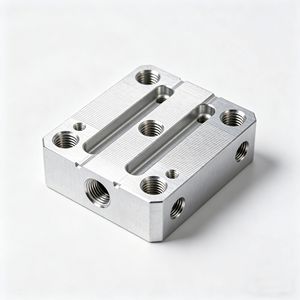 Blocs de vannes et canaux de débit personnalisés, collecteur hydraulique OEM, usinage <span class=keywords><strong>CNC</strong></span>, aluminium 6061/6082 - Product Image 1