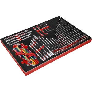 KS TOOLS Jeu de clés à vis dans insert en mousse, 49 pcs - Product Image 1