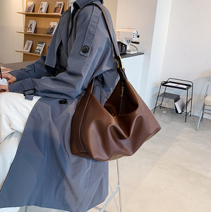 Customizable women's PU leather handbag, new large capacity fashionable women's shoulder bag - Product Image 6