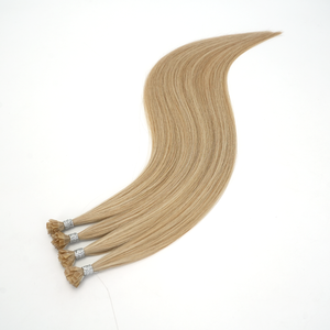 Extensions de cheveux Remy russes pré-collées à la kératine, 100 % naturelles, non traitées, lisses, double épaisseur, pointe en K, 28 pouces, vente en gros - Product Image 1
