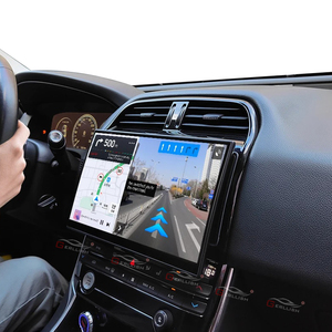 Autoradio Android 11.4 pouces pour Jaguar XE XEL X760 F-Pace 2016-2018 Lecteur multimédia 4G Gps Navi True Curved Screen Dual System - Product Image 4