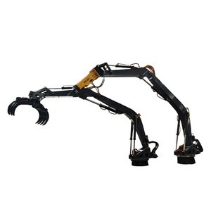 8.8m 붐 길이 360 °   회전식 고정 베이스 전동 유압 크레인 (스크랩 및 자재 운반용) - Product Image 6