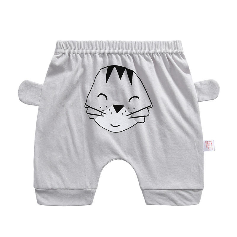 O-PP กางเกงหัวเสือสีเทา