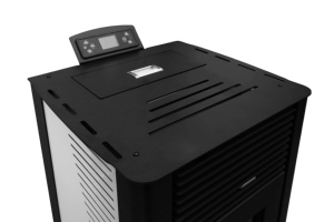 Poêle à granulés de bois KM1007A 91% haute efficacité, conception écologique, 9,6 kW, sans fumée, WIFI - Product Image 6
