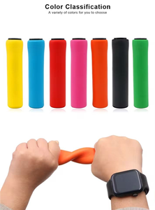 Poignées <span class=keywords><strong>de</strong></span> vélo Silicone éponge souple pour <span class=keywords><strong>vtt</strong></span> <span class=keywords><strong>VTT</strong></span> guidon couverture anti-dérapant absorbant les chocs Scooter route cyclisme <span class=keywords><strong>poignée</strong></span> - Product Image 3